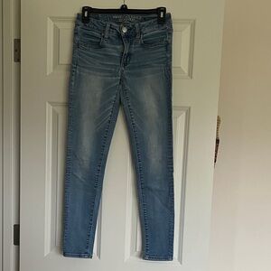 American Eagle Outfitters Blue Skinny Jeans